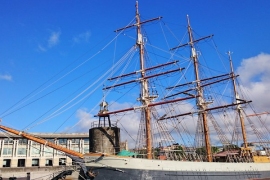 Bristol - ship in harbour