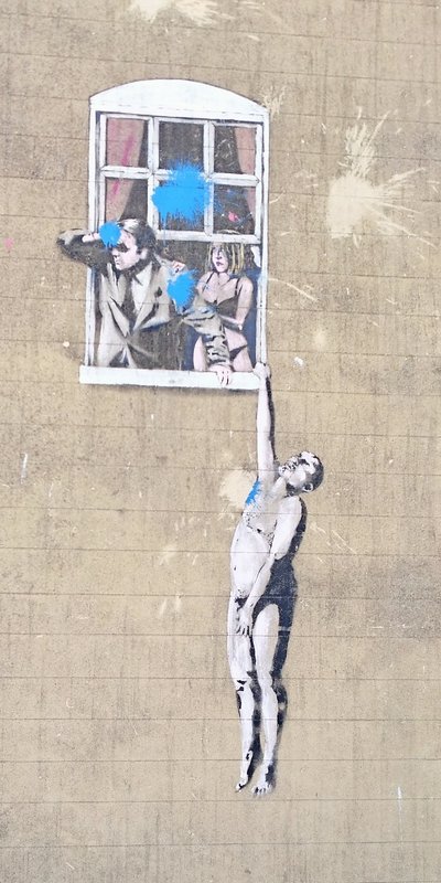 Banksy - Well Hung Lover